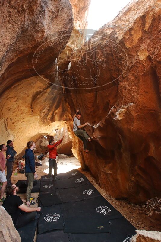 Bouldering in Hueco Tanks on 02/29/2020 with Blue Lizard Climbing and Yoga

Filename: SRM_20200229_1412320.jpg
Aperture: f/5.6
Shutter Speed: 1/250
Body: Canon EOS-1D Mark II
Lens: Canon EF 16-35mm f/2.8 L