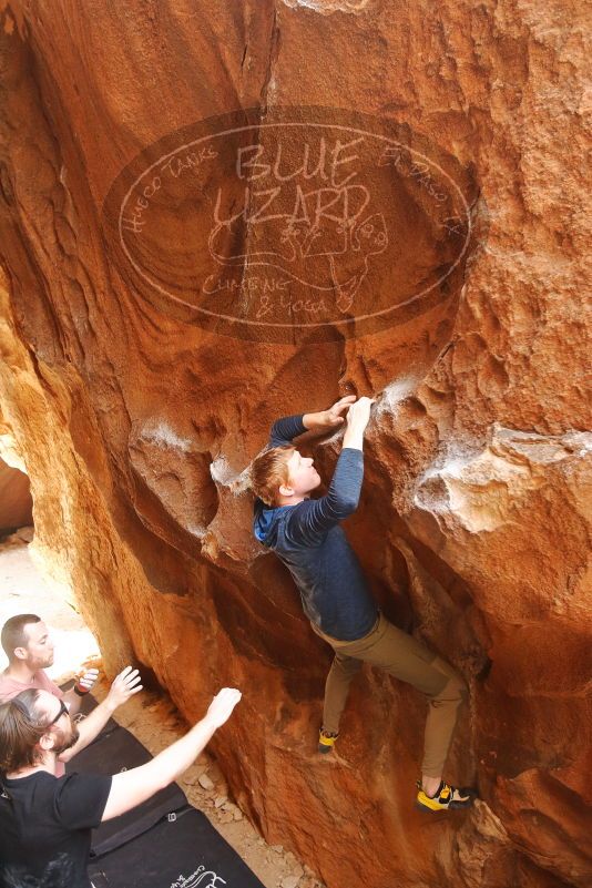 Bouldering in Hueco Tanks on 02/29/2020 with Blue Lizard Climbing and Yoga

Filename: SRM_20200229_1413300.jpg
Aperture: f/3.5
Shutter Speed: 1/250
Body: Canon EOS-1D Mark II
Lens: Canon EF 16-35mm f/2.8 L
