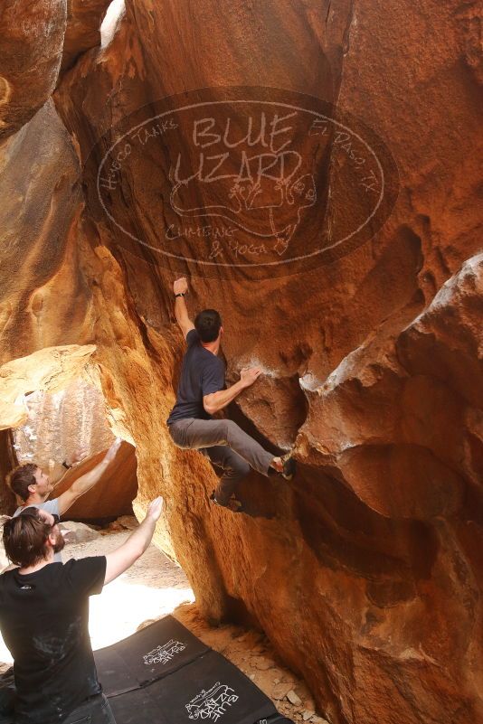 Bouldering in Hueco Tanks on 02/29/2020 with Blue Lizard Climbing and Yoga

Filename: SRM_20200229_1415100.jpg
Aperture: f/4.5
Shutter Speed: 1/250
Body: Canon EOS-1D Mark II
Lens: Canon EF 16-35mm f/2.8 L