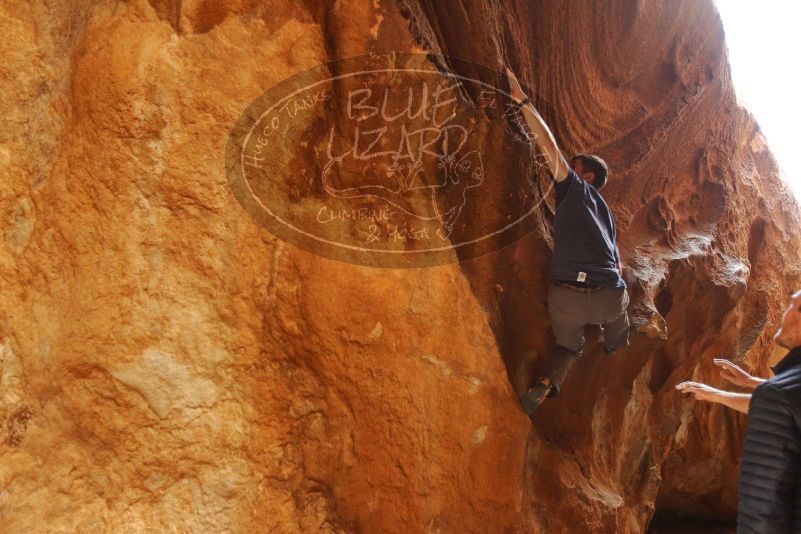 Bouldering in Hueco Tanks on 02/29/2020 with Blue Lizard Climbing and Yoga

Filename: SRM_20200229_1421110.jpg
Aperture: f/3.2
Shutter Speed: 1/250
Body: Canon EOS-1D Mark II
Lens: Canon EF 16-35mm f/2.8 L