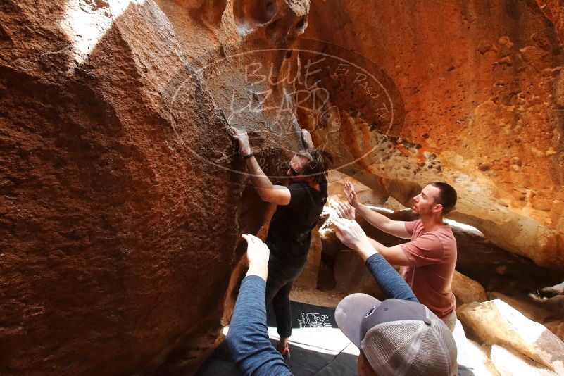 Bouldering in Hueco Tanks on 02/29/2020 with Blue Lizard Climbing and Yoga

Filename: SRM_20200229_1505360.jpg
Aperture: f/6.3
Shutter Speed: 1/200
Body: Canon EOS-1D Mark II
Lens: Canon EF 16-35mm f/2.8 L