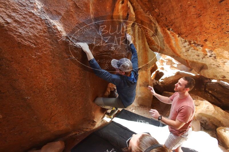 Bouldering in Hueco Tanks on 02/29/2020 with Blue Lizard Climbing and Yoga

Filename: SRM_20200229_1516260.jpg
Aperture: f/4.5
Shutter Speed: 1/200
Body: Canon EOS-1D Mark II
Lens: Canon EF 16-35mm f/2.8 L
