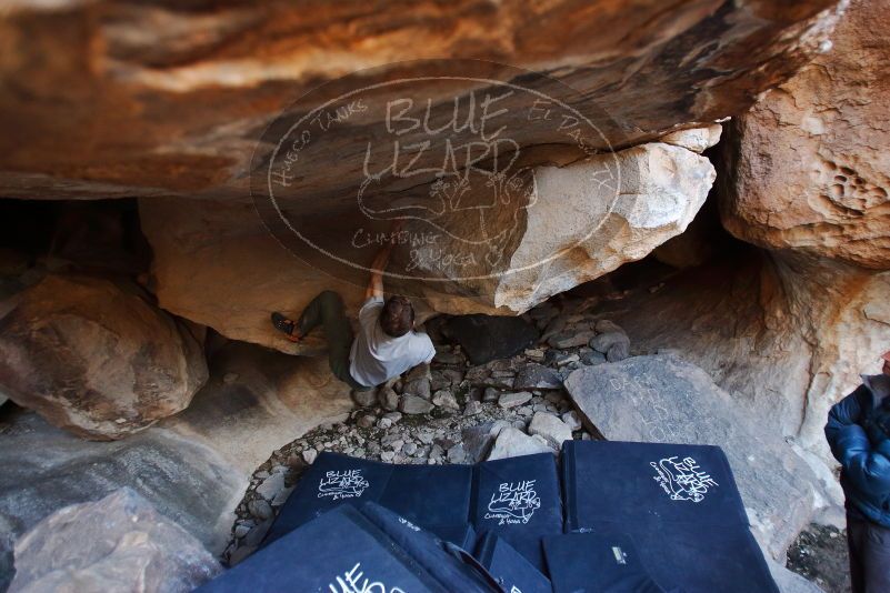 Bouldering in Hueco Tanks on 02/29/2020 with Blue Lizard Climbing and Yoga

Filename: SRM_20200229_1542150.jpg
Aperture: f/2.8
Shutter Speed: 1/250
Body: Canon EOS-1D Mark II
Lens: Canon EF 16-35mm f/2.8 L