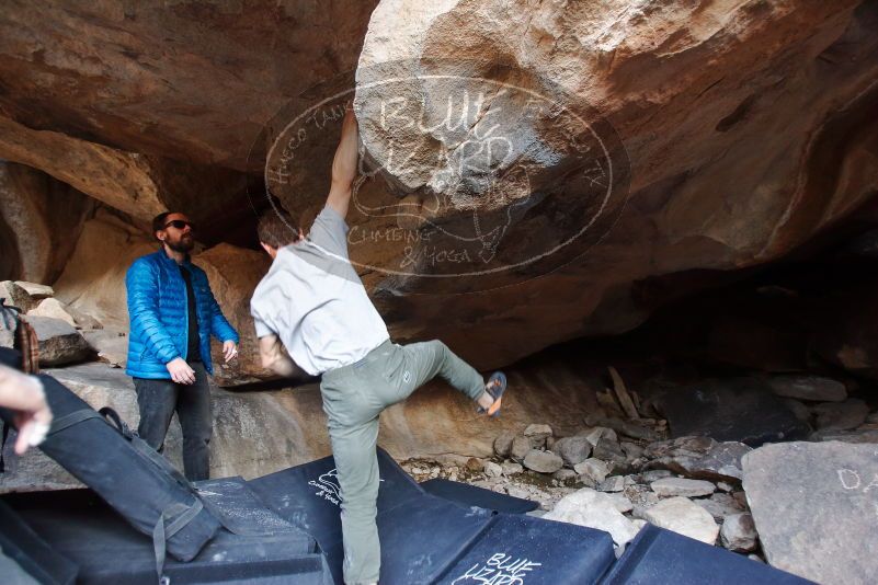 Bouldering in Hueco Tanks on 02/29/2020 with Blue Lizard Climbing and Yoga

Filename: SRM_20200229_1555290.jpg
Aperture: f/2.8
Shutter Speed: 1/200
Body: Canon EOS-1D Mark II
Lens: Canon EF 16-35mm f/2.8 L