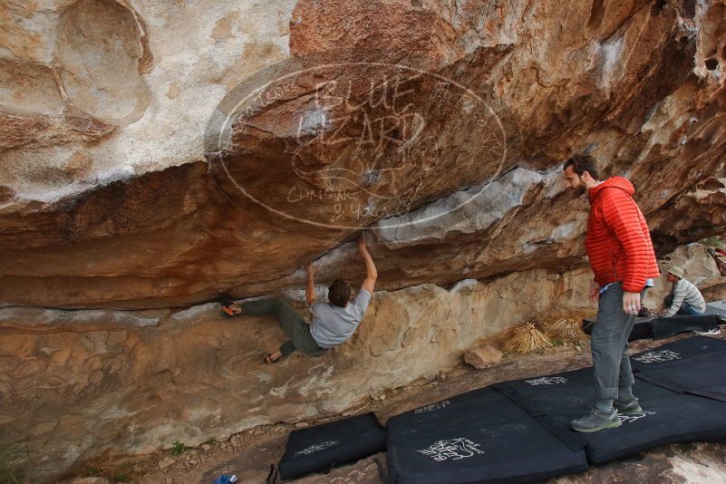 Bouldering in Hueco Tanks on 02/29/2020 with Blue Lizard Climbing and Yoga

Filename: SRM_20200229_1643410.jpg
Aperture: f/5.6
Shutter Speed: 1/250
Body: Canon EOS-1D Mark II
Lens: Canon EF 16-35mm f/2.8 L
