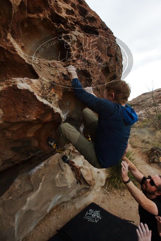 Bouldering in Hueco Tanks on 02/29/2020 with Blue Lizard Climbing and Yoga

Filename: SRM_20200229_1647050.jpg
Aperture: f/7.1
Shutter Speed: 1/250
Body: Canon EOS-1D Mark II
Lens: Canon EF 16-35mm f/2.8 L