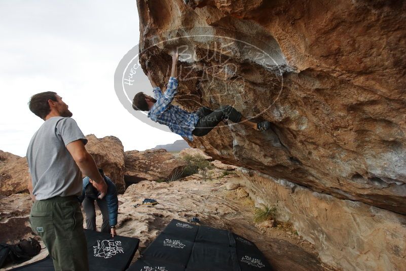 Bouldering in Hueco Tanks on 02/29/2020 with Blue Lizard Climbing and Yoga

Filename: SRM_20200229_1658120.jpg
Aperture: f/5.6
Shutter Speed: 1/400
Body: Canon EOS-1D Mark II
Lens: Canon EF 16-35mm f/2.8 L