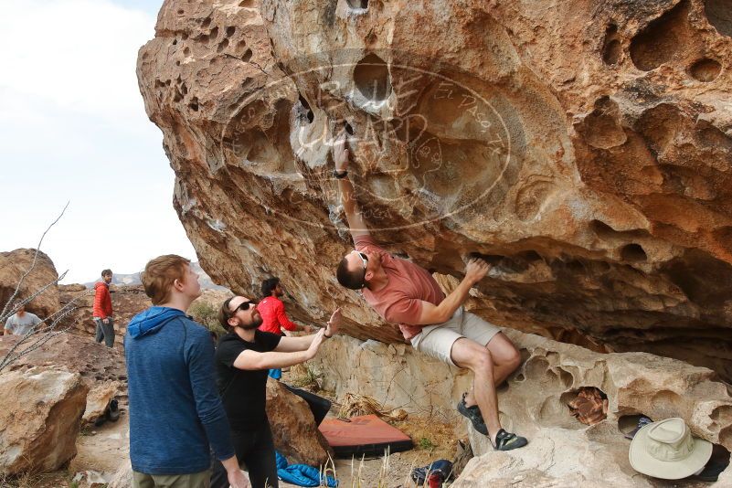 Bouldering in Hueco Tanks on 02/29/2020 with Blue Lizard Climbing and Yoga

Filename: SRM_20200229_1711020.jpg
Aperture: f/7.1
Shutter Speed: 1/400
Body: Canon EOS-1D Mark II
Lens: Canon EF 16-35mm f/2.8 L