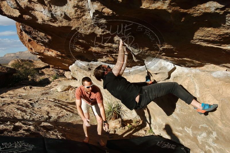 Bouldering in Hueco Tanks on 02/29/2020 with Blue Lizard Climbing and Yoga

Filename: SRM_20200229_1727450.jpg
Aperture: f/6.3
Shutter Speed: 1/500
Body: Canon EOS-1D Mark II
Lens: Canon EF 16-35mm f/2.8 L