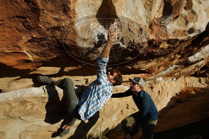 Bouldering in Hueco Tanks on 02/29/2020 with Blue Lizard Climbing and Yoga

Filename: SRM_20200229_1805460.jpg
Aperture: f/7.1
Shutter Speed: 1/400
Body: Canon EOS-1D Mark II
Lens: Canon EF 16-35mm f/2.8 L