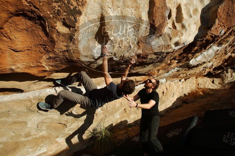 Bouldering in Hueco Tanks on 02/29/2020 with Blue Lizard Climbing and Yoga

Filename: SRM_20200229_1807530.jpg
Aperture: f/7.1
Shutter Speed: 1/400
Body: Canon EOS-1D Mark II
Lens: Canon EF 16-35mm f/2.8 L