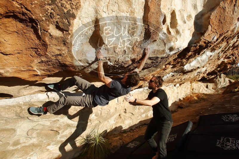 Bouldering in Hueco Tanks on 02/29/2020 with Blue Lizard Climbing and Yoga

Filename: SRM_20200229_1807540.jpg
Aperture: f/5.6
Shutter Speed: 1/400
Body: Canon EOS-1D Mark II
Lens: Canon EF 16-35mm f/2.8 L