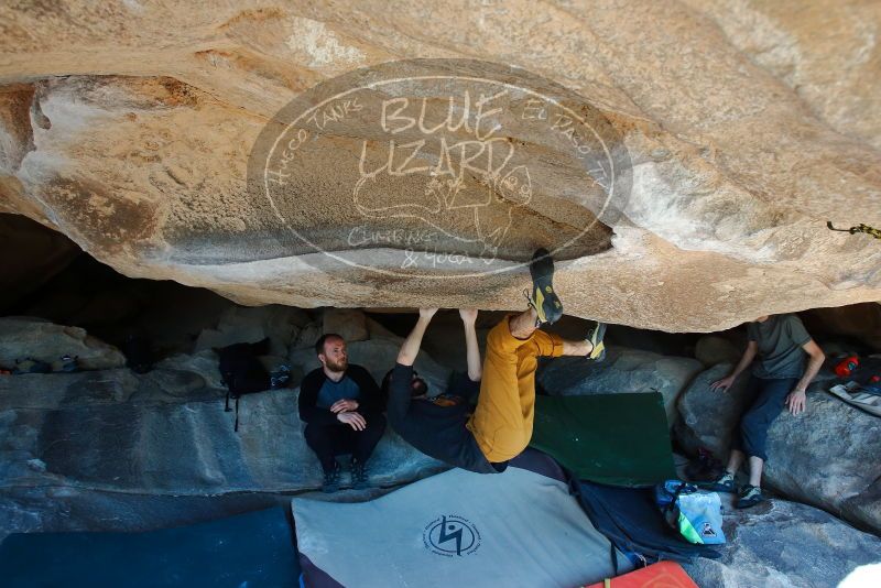 Bouldering in Hueco Tanks on 03/07/2020 with Blue Lizard Climbing and Yoga

Filename: SRM_20200307_1139590.jpg
Aperture: f/5.6
Shutter Speed: 1/400
Body: Canon EOS-1D Mark II
Lens: Canon EF 16-35mm f/2.8 L