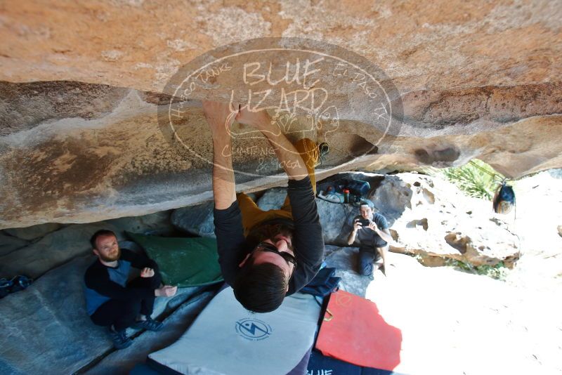 Bouldering in Hueco Tanks on 03/07/2020 with Blue Lizard Climbing and Yoga

Filename: SRM_20200307_1153080.jpg
Aperture: f/5.6
Shutter Speed: 1/160
Body: Canon EOS-1D Mark II
Lens: Canon EF 16-35mm f/2.8 L