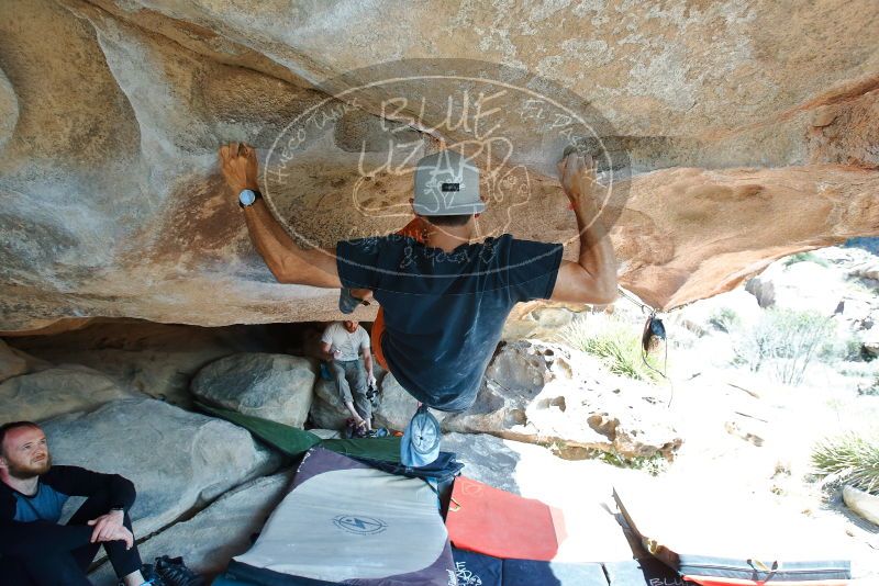 Bouldering in Hueco Tanks on 03/07/2020 with Blue Lizard Climbing and Yoga

Filename: SRM_20200307_1224520.jpg
Aperture: f/5.0
Shutter Speed: 1/250
Body: Canon EOS-1D Mark II
Lens: Canon EF 16-35mm f/2.8 L