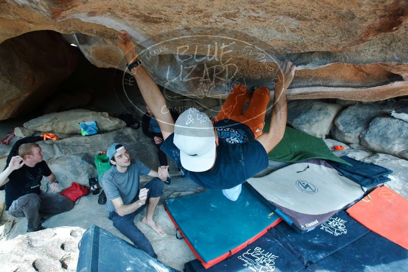 Bouldering in Hueco Tanks on 03/07/2020 with Blue Lizard Climbing and Yoga

Filename: SRM_20200307_1242480.jpg
Aperture: f/5.6
Shutter Speed: 1/200
Body: Canon EOS-1D Mark II
Lens: Canon EF 16-35mm f/2.8 L