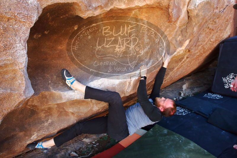 Bouldering in Hueco Tanks on 03/07/2020 with Blue Lizard Climbing and Yoga

Filename: SRM_20200307_1407250.jpg
Aperture: f/5.6
Shutter Speed: 1/200
Body: Canon EOS-1D Mark II
Lens: Canon EF 16-35mm f/2.8 L