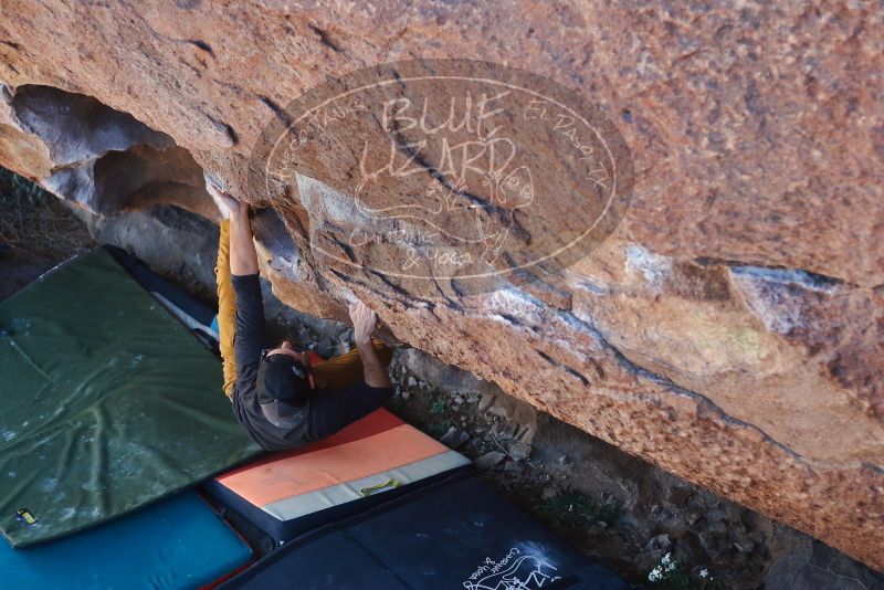 Bouldering in Hueco Tanks on 03/07/2020 with Blue Lizard Climbing and Yoga

Filename: SRM_20200307_1438320.jpg
Aperture: f/2.8
Shutter Speed: 1/320
Body: Canon EOS-1D Mark II
Lens: Canon EF 50mm f/1.8 II