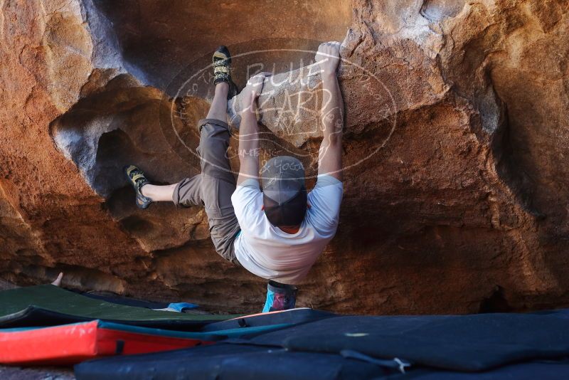 Bouldering in Hueco Tanks on 03/07/2020 with Blue Lizard Climbing and Yoga

Filename: SRM_20200307_1444250.jpg
Aperture: f/3.2
Shutter Speed: 1/250
Body: Canon EOS-1D Mark II
Lens: Canon EF 50mm f/1.8 II