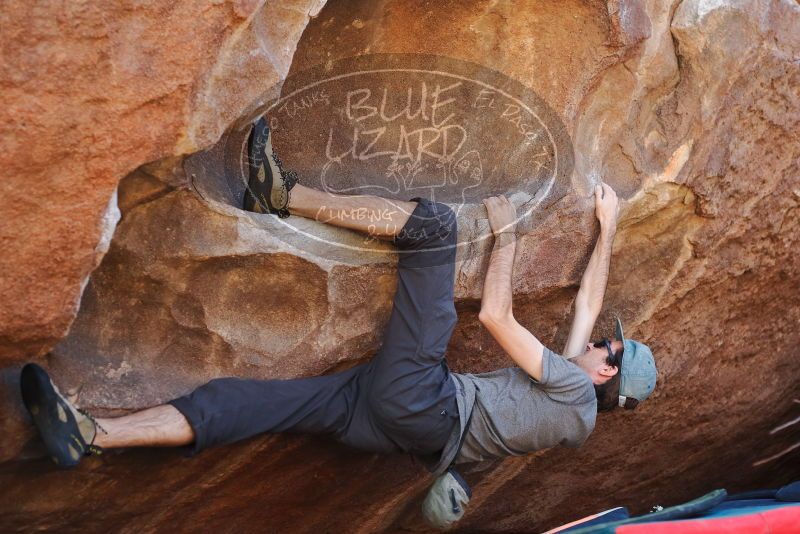 Bouldering in Hueco Tanks on 03/07/2020 with Blue Lizard Climbing and Yoga

Filename: SRM_20200307_1458020.jpg
Aperture: f/3.5
Shutter Speed: 1/200
Body: Canon EOS-1D Mark II
Lens: Canon EF 50mm f/1.8 II