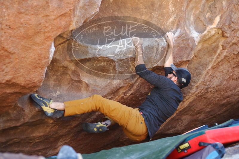 Bouldering in Hueco Tanks on 03/07/2020 with Blue Lizard Climbing and Yoga

Filename: SRM_20200307_1459440.jpg
Aperture: f/2.8
Shutter Speed: 1/500
Body: Canon EOS-1D Mark II
Lens: Canon EF 50mm f/1.8 II