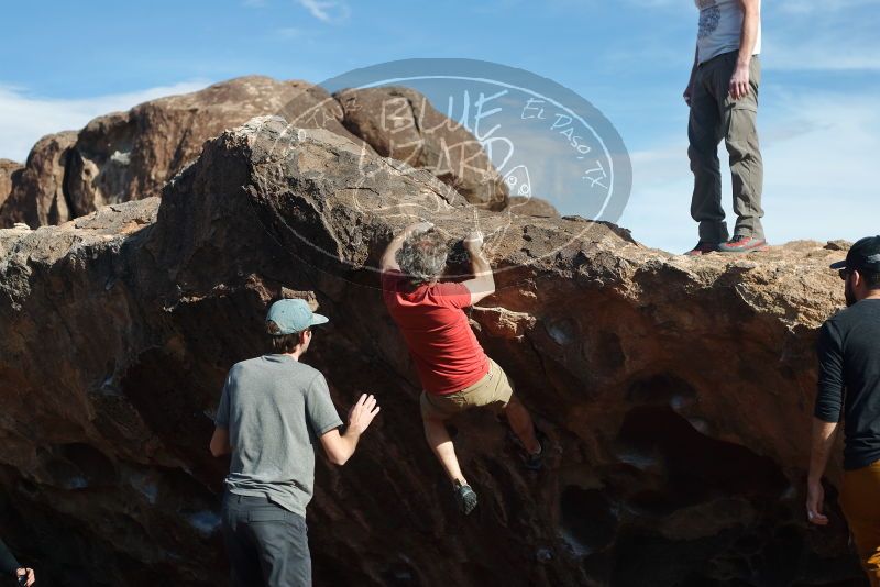 Bouldering in Hueco Tanks on 03/07/2020 with Blue Lizard Climbing and Yoga

Filename: SRM_20200307_1659420.jpg
Aperture: f/4.0
Shutter Speed: 1/1000
Body: Canon EOS-1D Mark II
Lens: Canon EF 50mm f/1.8 II