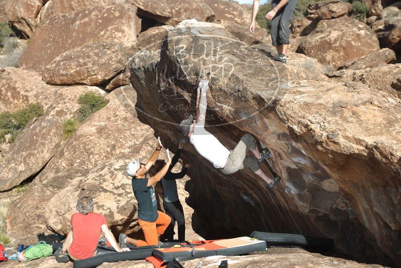 Bouldering in Hueco Tanks on 03/07/2020 with Blue Lizard Climbing and Yoga

Filename: SRM_20200307_1710570.jpg
Aperture: f/5.0
Shutter Speed: 1/250
Body: Canon EOS-1D Mark II
Lens: Canon EF 50mm f/1.8 II