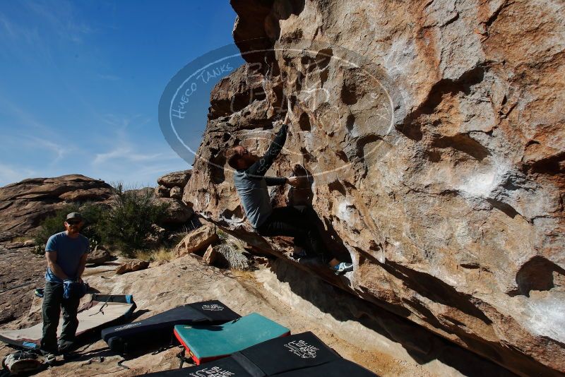 Bouldering in Hueco Tanks on 03/06/2020 with Blue Lizard Climbing and Yoga

Filename: SRM_20200306_1105370.jpg
Aperture: f/8.0
Shutter Speed: 1/400
Body: Canon EOS-1D Mark II
Lens: Canon EF 16-35mm f/2.8 L