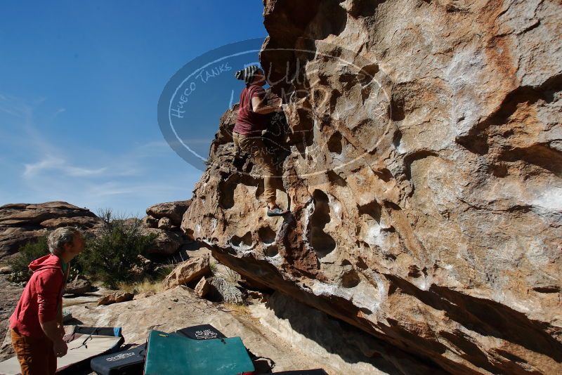 Bouldering in Hueco Tanks on 03/06/2020 with Blue Lizard Climbing and Yoga

Filename: SRM_20200306_1108470.jpg
Aperture: f/7.1
Shutter Speed: 1/500
Body: Canon EOS-1D Mark II
Lens: Canon EF 16-35mm f/2.8 L