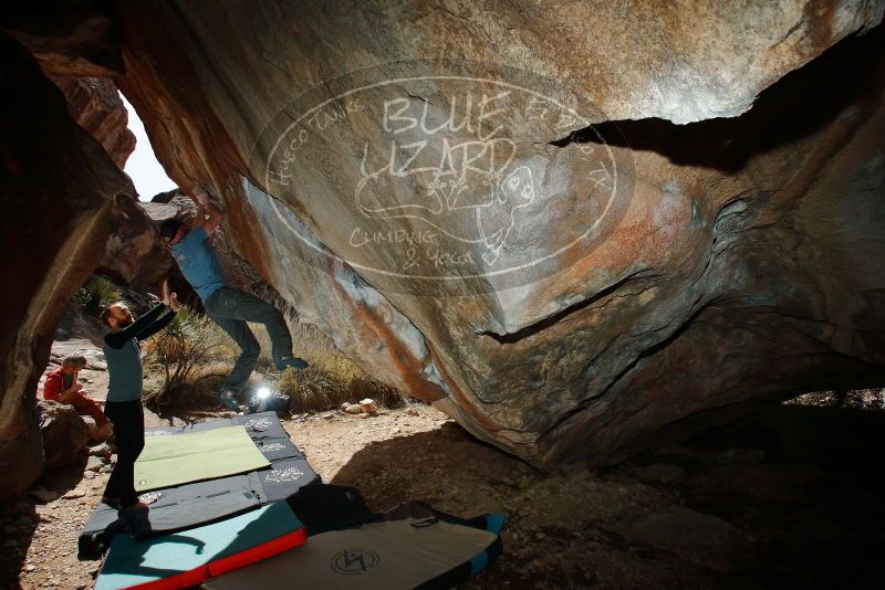 Bouldering in Hueco Tanks on 03/06/2020 with Blue Lizard Climbing and Yoga

Filename: SRM_20200306_1242290.jpg
Aperture: f/8.0
Shutter Speed: 1/250
Body: Canon EOS-1D Mark II
Lens: Canon EF 16-35mm f/2.8 L