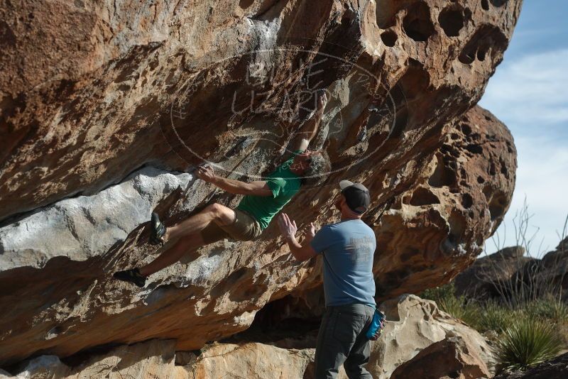 Bouldering in Hueco Tanks on 03/06/2020 with Blue Lizard Climbing and Yoga

Filename: SRM_20200306_1641580.jpg
Aperture: f/4.0
Shutter Speed: 1/640
Body: Canon EOS-1D Mark II
Lens: Canon EF 50mm f/1.8 II