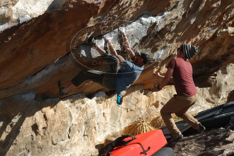 Bouldering in Hueco Tanks on 03/06/2020 with Blue Lizard Climbing and Yoga

Filename: SRM_20200306_1644300.jpg
Aperture: f/4.0
Shutter Speed: 1/500
Body: Canon EOS-1D Mark II
Lens: Canon EF 50mm f/1.8 II
