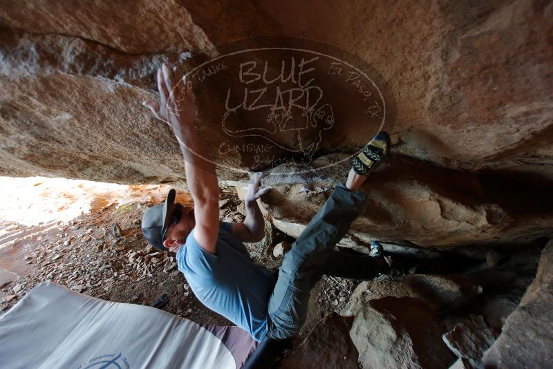 Bouldering in Hueco Tanks on 03/06/2020 with Blue Lizard Climbing and Yoga

Filename: SRM_20200306_1757500.jpg
Aperture: f/2.8
Shutter Speed: 1/250
Body: Canon EOS-1D Mark II
Lens: Canon EF 16-35mm f/2.8 L