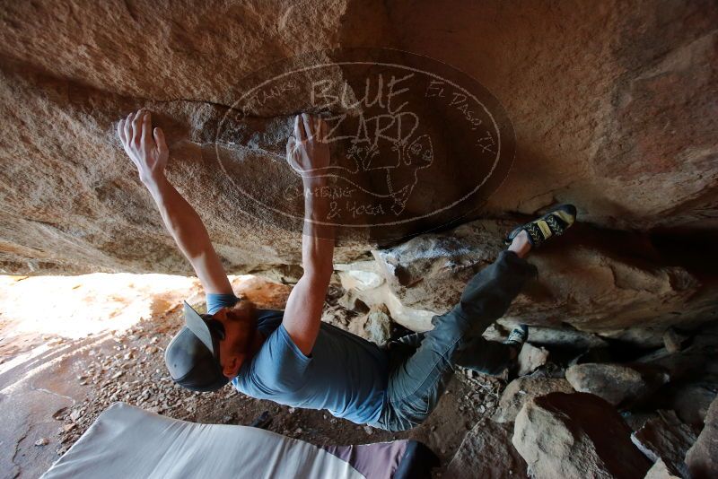 Bouldering in Hueco Tanks on 03/06/2020 with Blue Lizard Climbing and Yoga

Filename: SRM_20200306_1757550.jpg
Aperture: f/2.8
Shutter Speed: 1/250
Body: Canon EOS-1D Mark II
Lens: Canon EF 16-35mm f/2.8 L