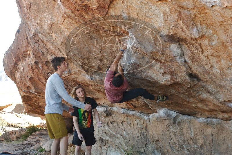 Bouldering in Hueco Tanks on 03/16/2020 with Blue Lizard Climbing and Yoga

Filename: SRM_20200316_1023130.jpg
Aperture: f/3.5
Shutter Speed: 1/500
Body: Canon EOS-1D Mark II
Lens: Canon EF 50mm f/1.8 II