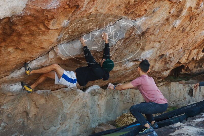 Bouldering in Hueco Tanks on 03/16/2020 with Blue Lizard Climbing and Yoga

Filename: SRM_20200316_1040390.jpg
Aperture: f/4.0
Shutter Speed: 1/500
Body: Canon EOS-1D Mark II
Lens: Canon EF 50mm f/1.8 II