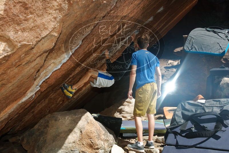 Bouldering in Hueco Tanks on 03/16/2020 with Blue Lizard Climbing and Yoga

Filename: SRM_20200316_1216130.jpg
Aperture: f/8.0
Shutter Speed: 1/250
Body: Canon EOS-1D Mark II
Lens: Canon EF 16-35mm f/2.8 L