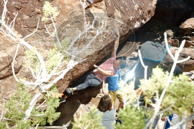 Bouldering in Hueco Tanks on 03/16/2020 with Blue Lizard Climbing and Yoga

Filename: SRM_20200316_1223310.jpg
Aperture: f/8.0
Shutter Speed: 1/250
Body: Canon EOS-1D Mark II
Lens: Canon EF 16-35mm f/2.8 L