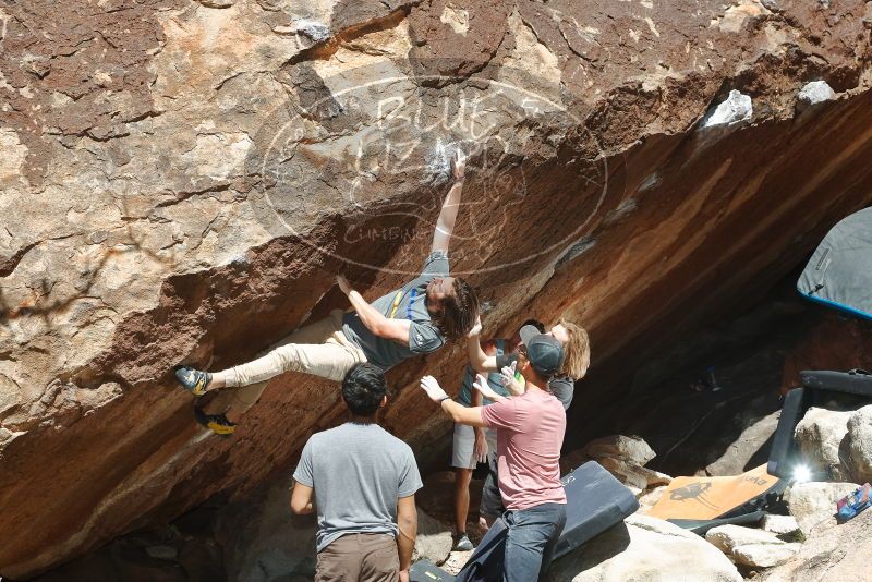 Bouldering in Hueco Tanks on 03/16/2020 with Blue Lizard Climbing and Yoga

Filename: SRM_20200316_1308190.jpg
Aperture: f/8.0
Shutter Speed: 1/250
Body: Canon EOS-1D Mark II
Lens: Canon EF 50mm f/1.8 II