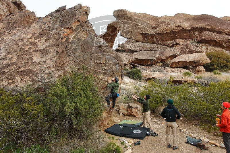 Bouldering in Hueco Tanks on 03/15/2020 with Blue Lizard Climbing and Yoga

Filename: SRM_20200315_0923050.jpg
Aperture: f/5.6
Shutter Speed: 1/640
Body: Canon EOS-1D Mark II
Lens: Canon EF 16-35mm f/2.8 L