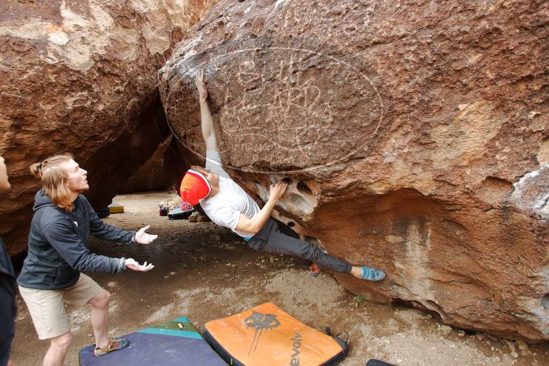Bouldering in Hueco Tanks on 03/15/2020 with Blue Lizard Climbing and Yoga

Filename: SRM_20200315_0931490.jpg
Aperture: f/4.0
Shutter Speed: 1/250
Body: Canon EOS-1D Mark II
Lens: Canon EF 16-35mm f/2.8 L