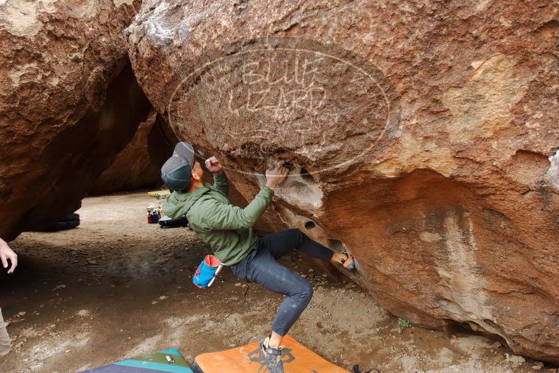 Bouldering in Hueco Tanks on 03/15/2020 with Blue Lizard Climbing and Yoga

Filename: SRM_20200315_0945350.jpg
Aperture: f/4.0
Shutter Speed: 1/320
Body: Canon EOS-1D Mark II
Lens: Canon EF 16-35mm f/2.8 L