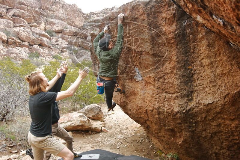 Bouldering in Hueco Tanks on 03/15/2020 with Blue Lizard Climbing and Yoga

Filename: SRM_20200315_1035170.jpg
Aperture: f/5.6
Shutter Speed: 1/320
Body: Canon EOS-1D Mark II
Lens: Canon EF 16-35mm f/2.8 L