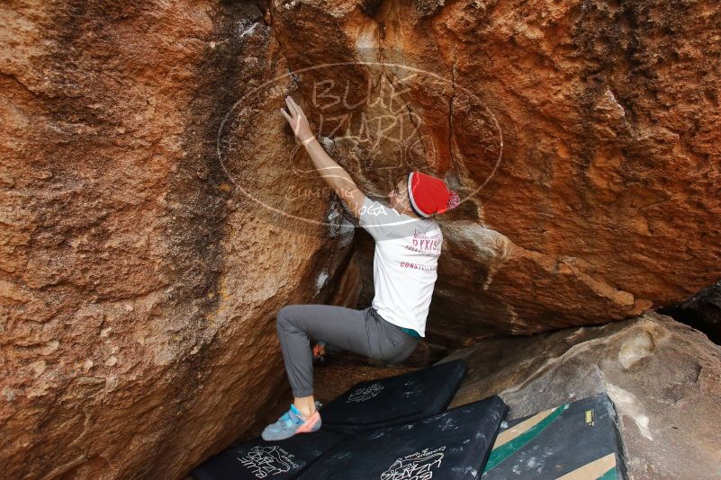 Bouldering in Hueco Tanks on 03/15/2020 with Blue Lizard Climbing and Yoga

Filename: SRM_20200315_1047490.jpg
Aperture: f/5.6
Shutter Speed: 1/320
Body: Canon EOS-1D Mark II
Lens: Canon EF 16-35mm f/2.8 L