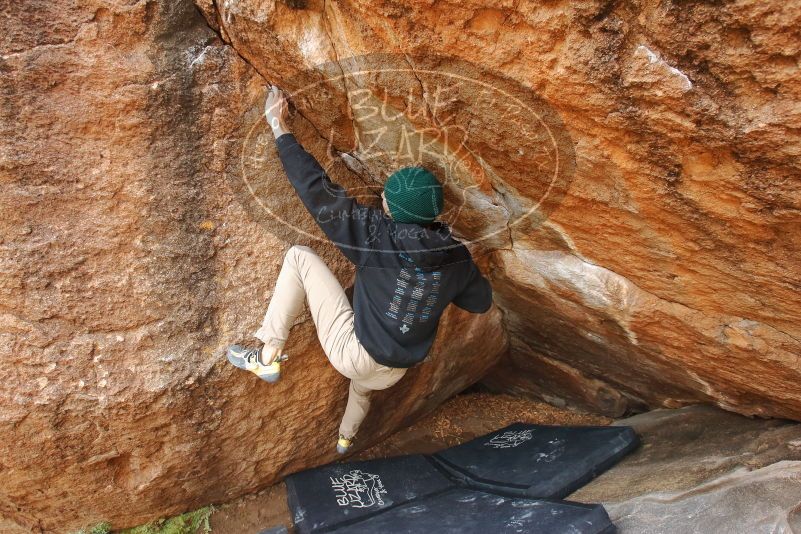 Bouldering in Hueco Tanks on 03/15/2020 with Blue Lizard Climbing and Yoga

Filename: SRM_20200315_1052170.jpg
Aperture: f/5.6
Shutter Speed: 1/160
Body: Canon EOS-1D Mark II
Lens: Canon EF 16-35mm f/2.8 L