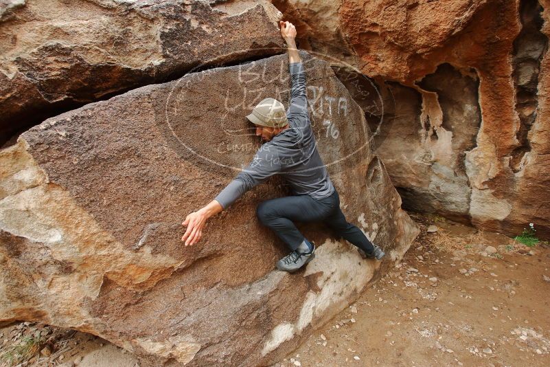 Bouldering in Hueco Tanks on 03/15/2020 with Blue Lizard Climbing and Yoga

Filename: SRM_20200315_1057400.jpg
Aperture: f/5.6
Shutter Speed: 1/250
Body: Canon EOS-1D Mark II
Lens: Canon EF 16-35mm f/2.8 L
