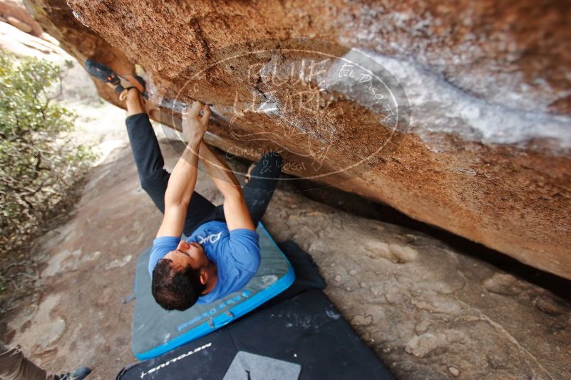 Bouldering in Hueco Tanks on 03/15/2020 with Blue Lizard Climbing and Yoga

Filename: SRM_20200315_1220460.jpg
Aperture: f/3.2
Shutter Speed: 1/400
Body: Canon EOS-1D Mark II
Lens: Canon EF 16-35mm f/2.8 L
