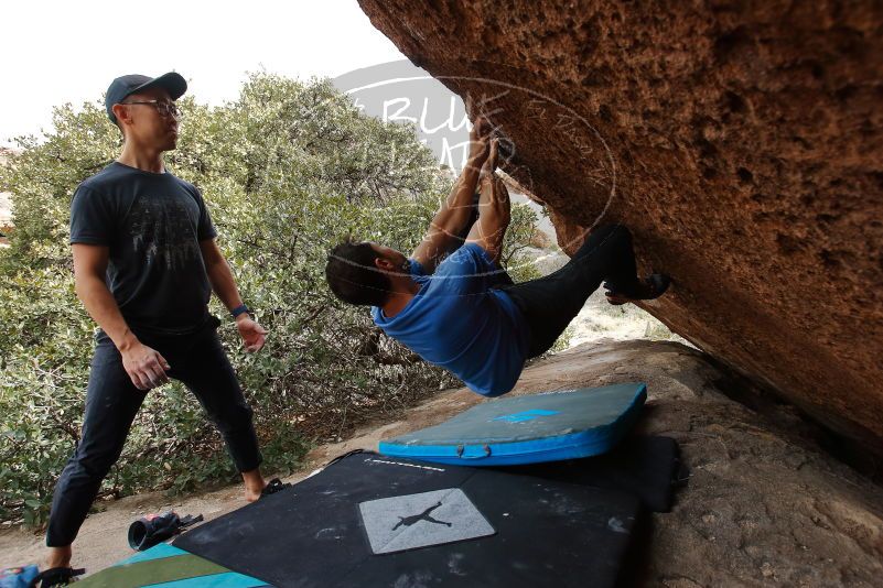 Bouldering in Hueco Tanks on 03/15/2020 with Blue Lizard Climbing and Yoga

Filename: SRM_20200315_1225370.jpg
Aperture: f/5.6
Shutter Speed: 1/320
Body: Canon EOS-1D Mark II
Lens: Canon EF 16-35mm f/2.8 L