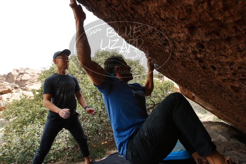 Bouldering in Hueco Tanks on 03/15/2020 with Blue Lizard Climbing and Yoga

Filename: SRM_20200315_1225420.jpg
Aperture: f/5.6
Shutter Speed: 1/320
Body: Canon EOS-1D Mark II
Lens: Canon EF 16-35mm f/2.8 L
