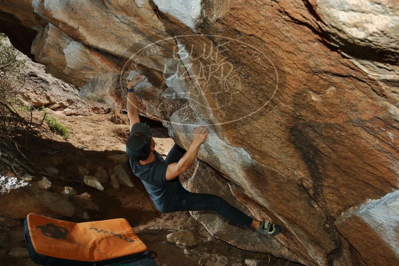 Bouldering in Hueco Tanks on 03/15/2020 with Blue Lizard Climbing and Yoga

Filename: SRM_20200315_1434100.jpg
Aperture: f/8.0
Shutter Speed: 1/250
Body: Canon EOS-1D Mark II
Lens: Canon EF 16-35mm f/2.8 L